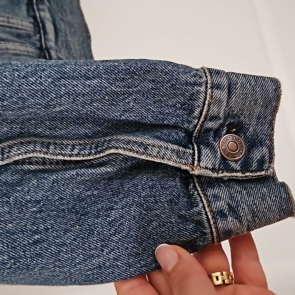 FREE PEOPLE DENIM JACKET - Picture 4 of 4